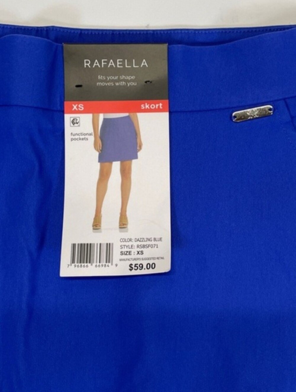 Rafaella Dazzling Blue Skort